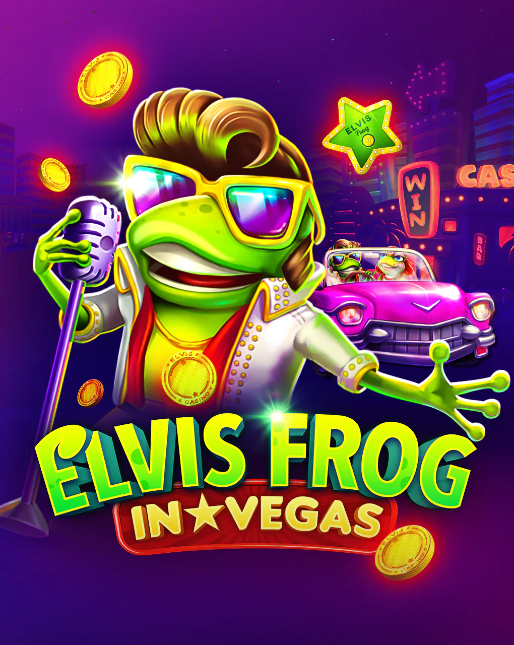 Elvis Frog In Vegas - BIROPAY28